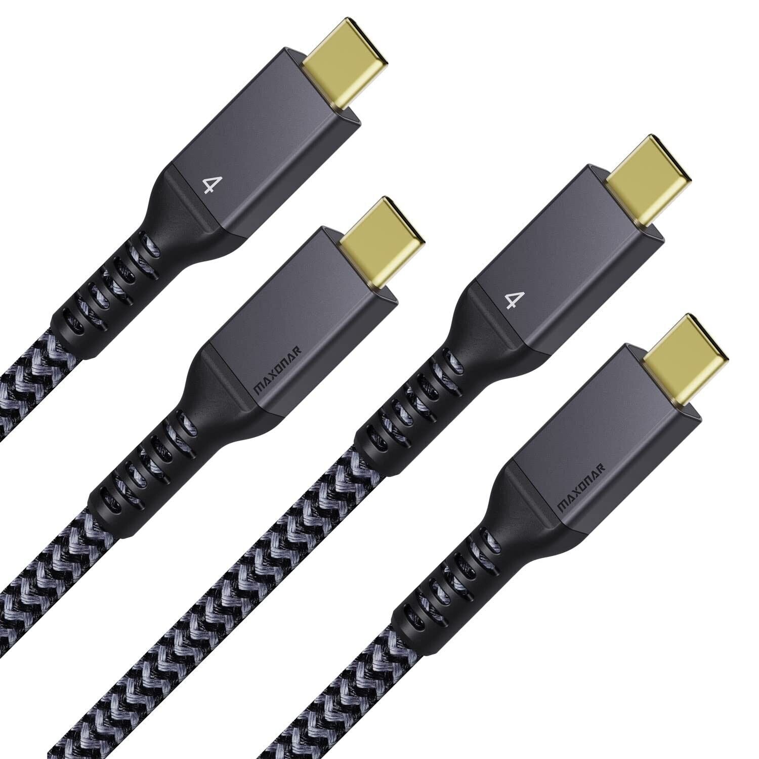 6ft Thunderbolt 4 Cable, 40Gbps, 100W - Thunderbolt 4 and