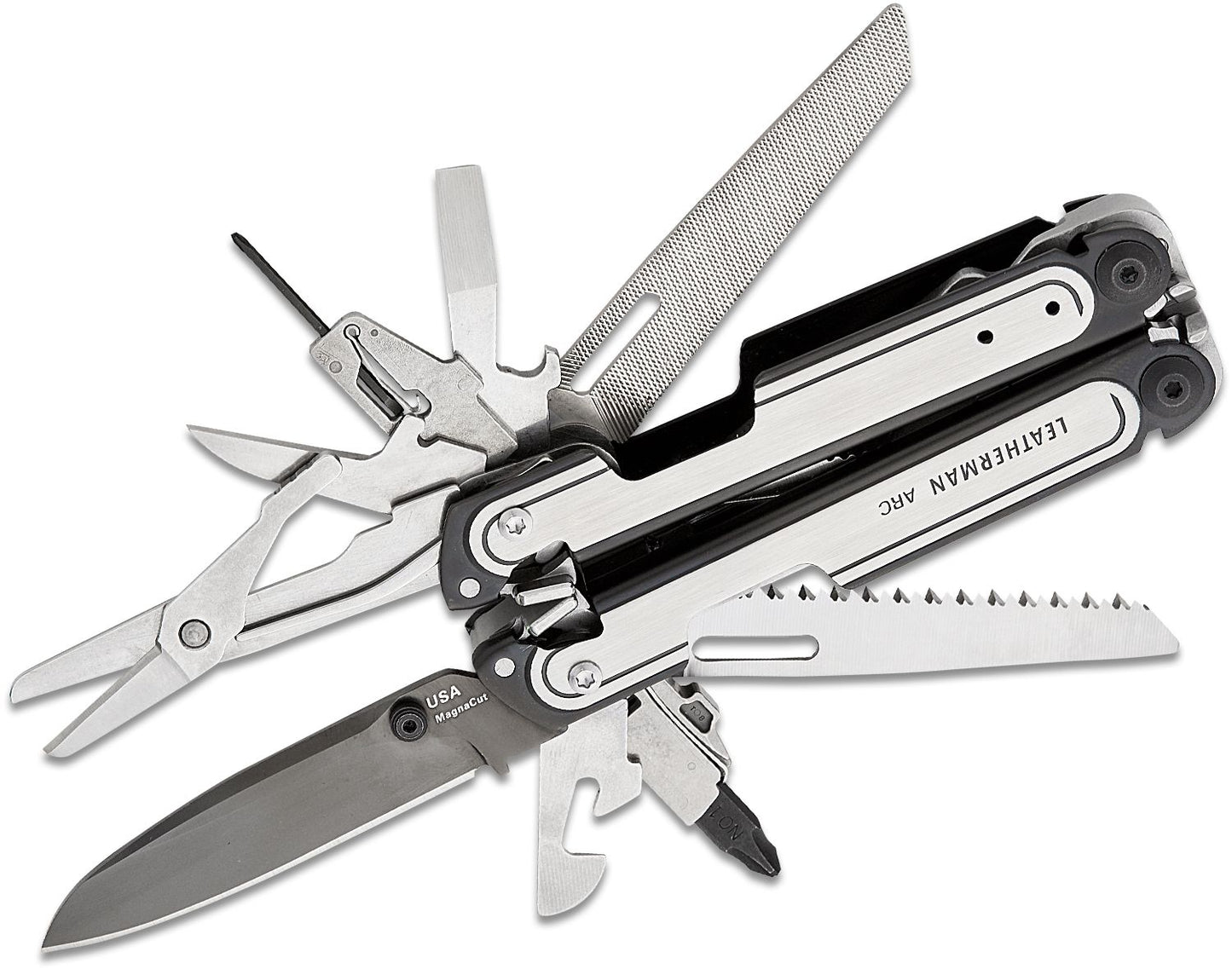 Leatherman Arc Multi-Tools - Black DLC & Stainless Steel