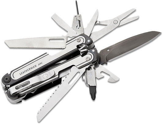 Leatherman Arc Multi-Tools - Black DLC & Stainless Steel