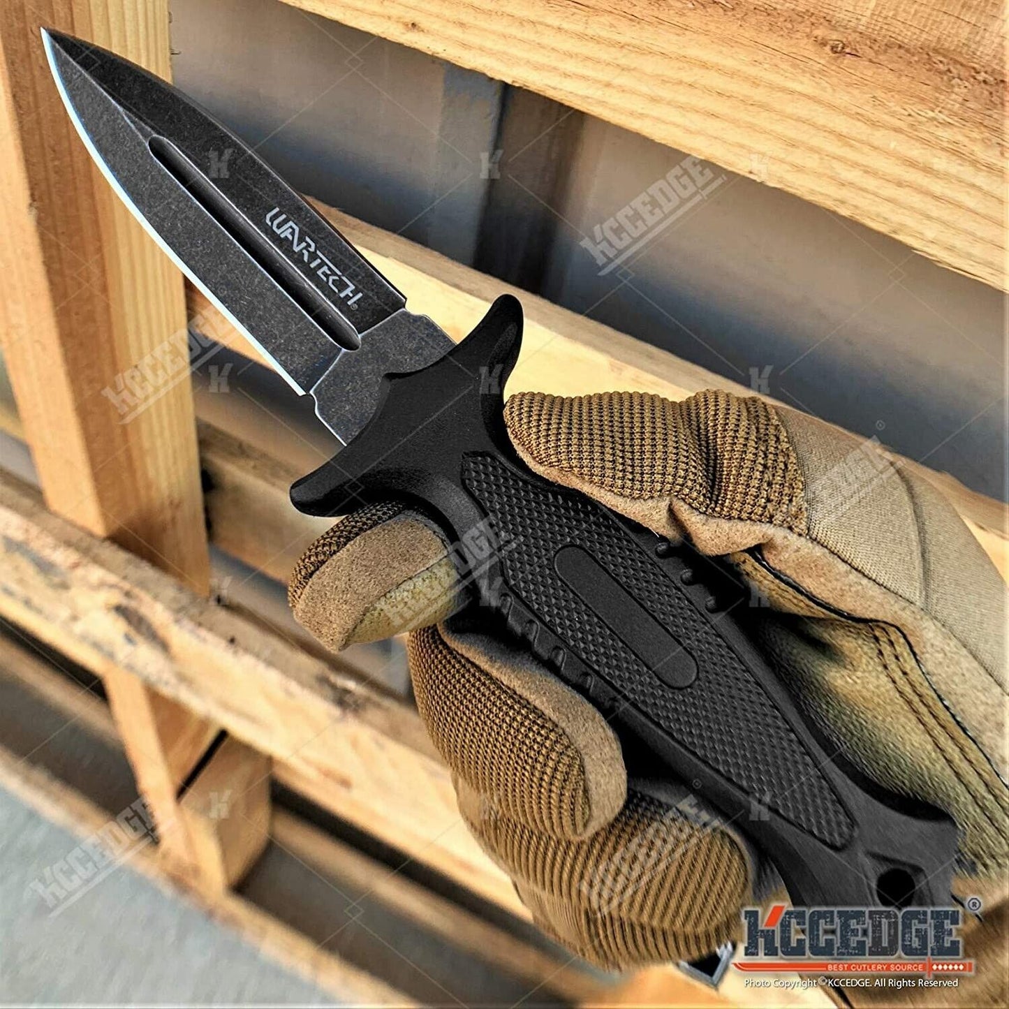 Hunting Knife Tactical Knife Survival Knife 9" Fixed Blade Knife w/ Molle Kydex