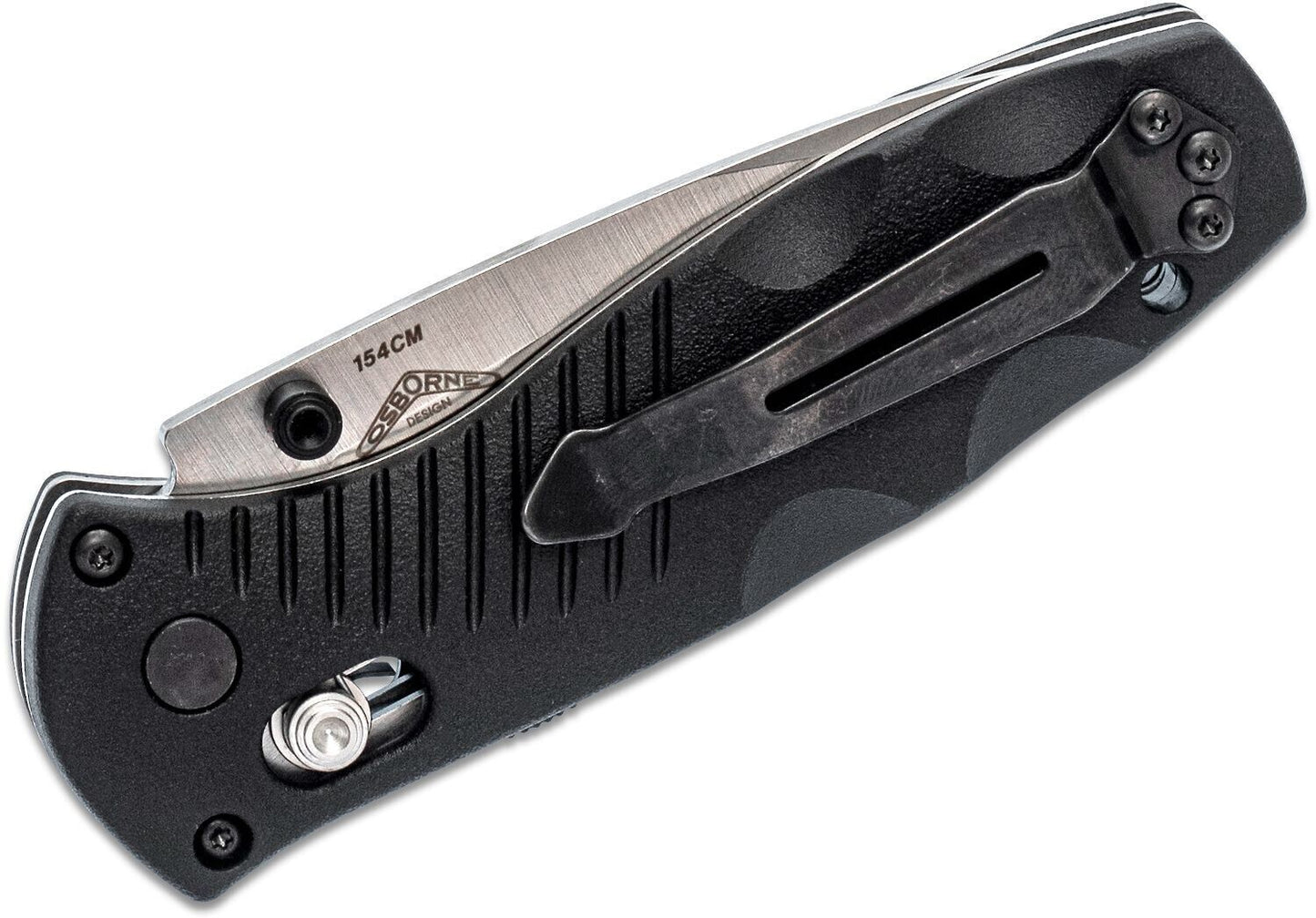 Benchmade 585 Mini-Barrage AXIS-Assisted Folding Knife 2.91" Satin Plain Blade