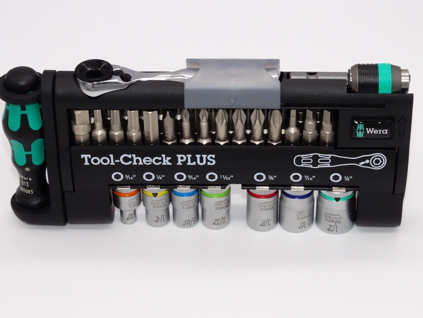 Wera Tools Presents The Tool-Check Plus with 1/4" ratchet Imperial 39 Pieces