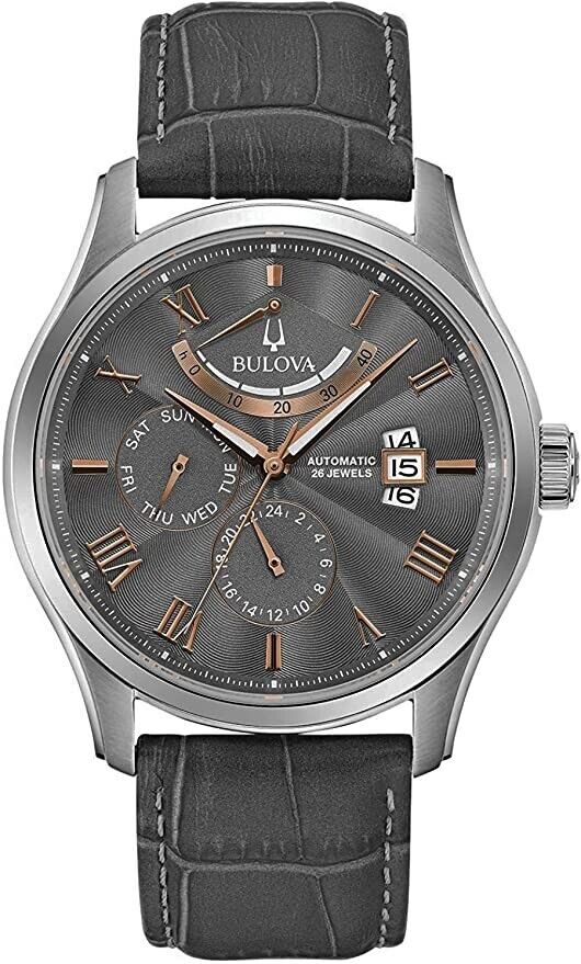 Classic Wilton Automatic Grey Dial Men's 43 MM Watch 96C143