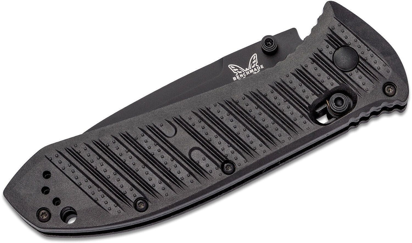 Benchmade Presidio II Folding Knife 3.72" S30V Black Cerakote Combo Blade