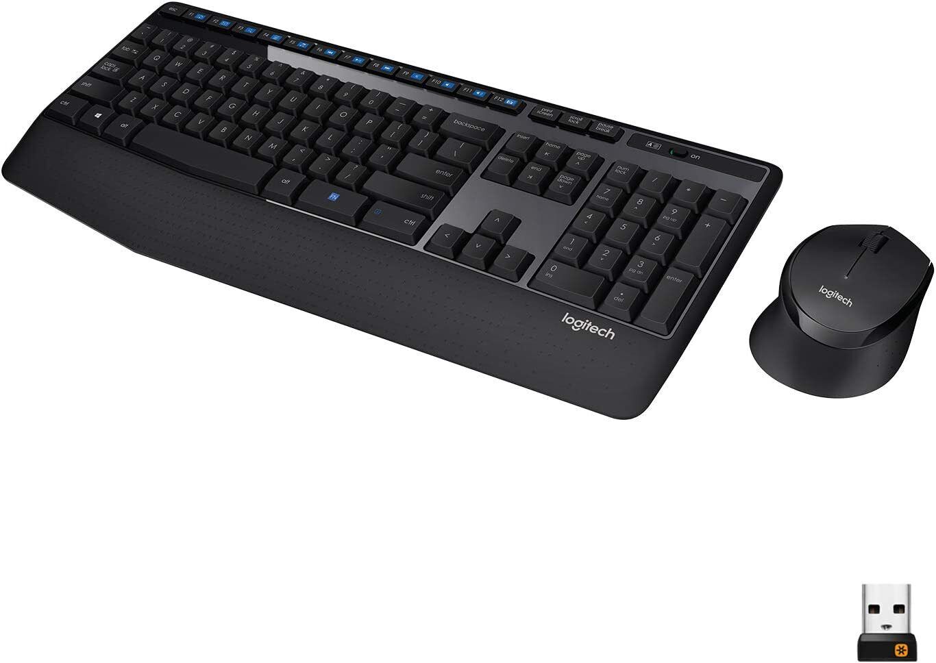 Logitech MK345 Wireless Keyboard and Optical Mouse Combo