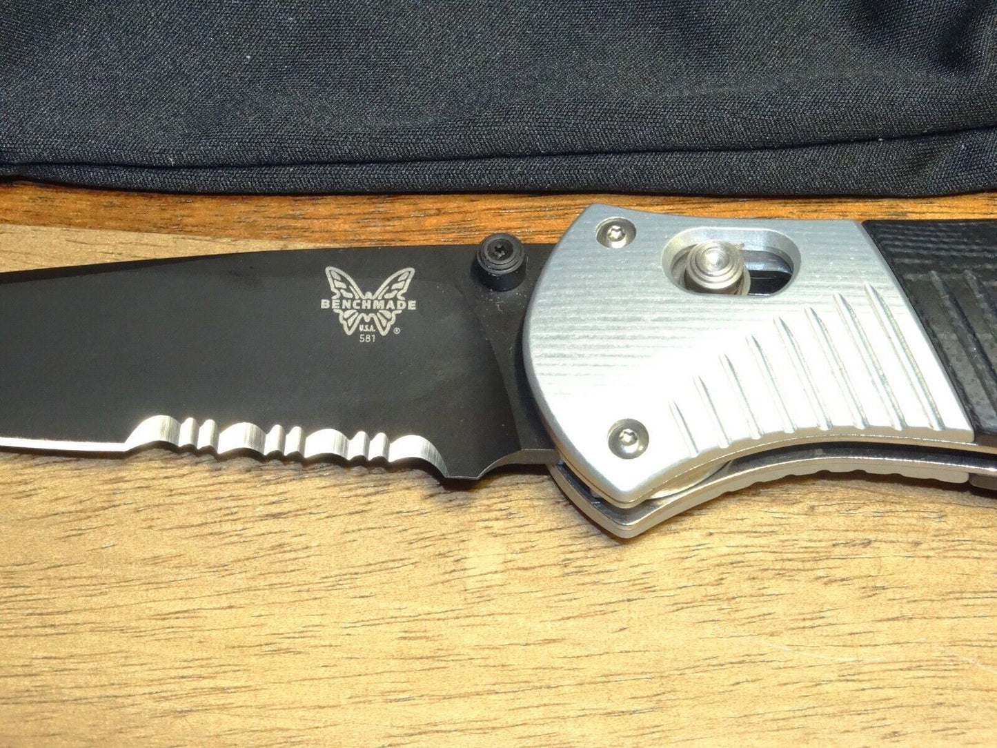 Benchmade 581SBK Barrage Assist Open Folder New In Box Made In USA Discontinued