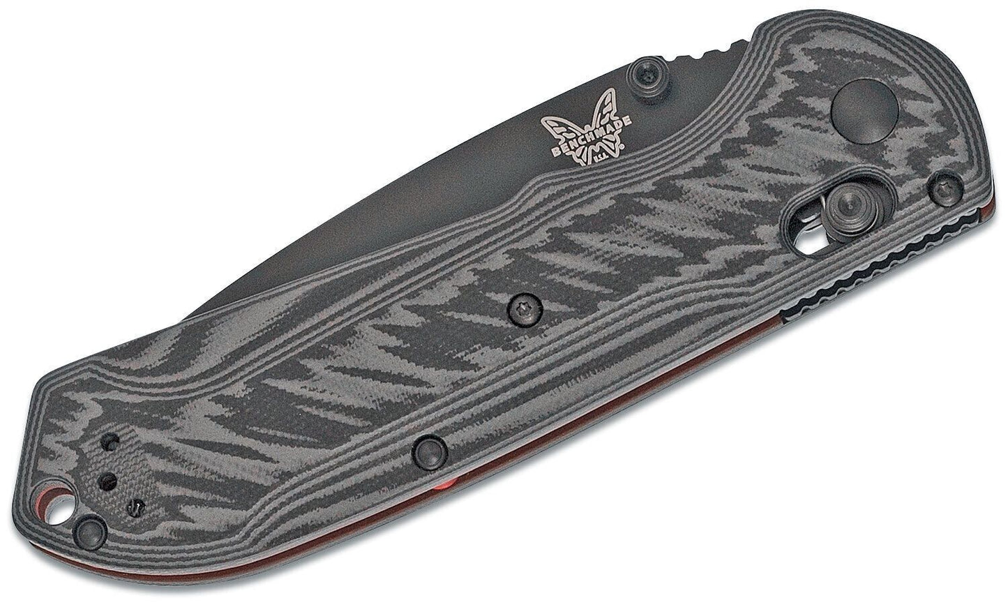 Benchmade Freek Folding Knife 3.6" Black Cerakoted CPM-M4 Plain Blade