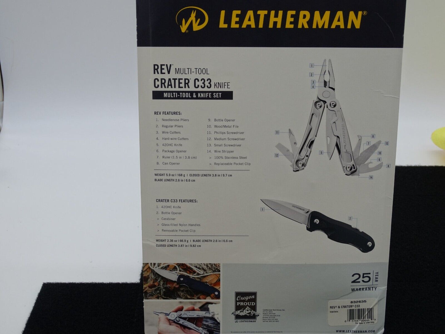 Leatherman REV Multi-tool & Knife SET