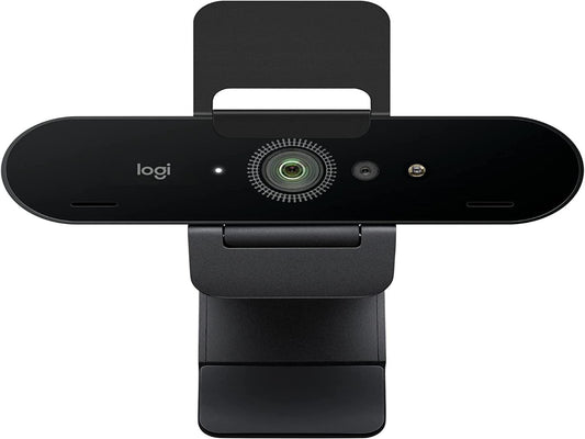 Logitech Brio 4k Webcam (90) Frames Per Second 5 x Digital Zoom Webcam - Black