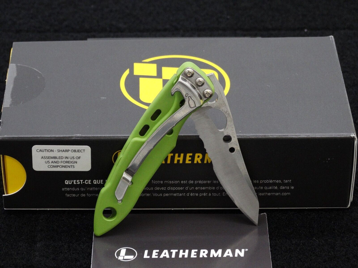 LEATHERMAN Skeletool KBX Pocket Multitool with Knife and Bottle Opener