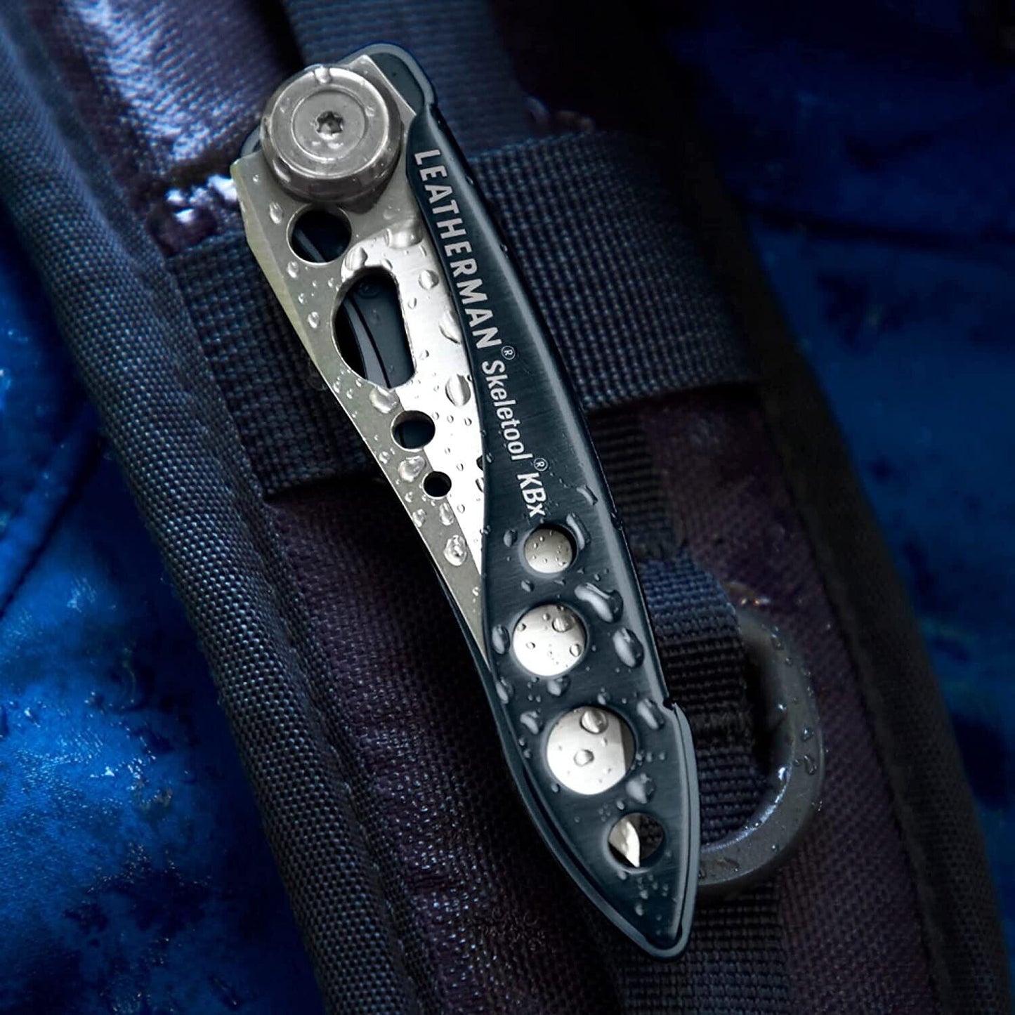 LEATHERMAN Skeletool KBX Pocket Multitool with Knife and Bottle Opener