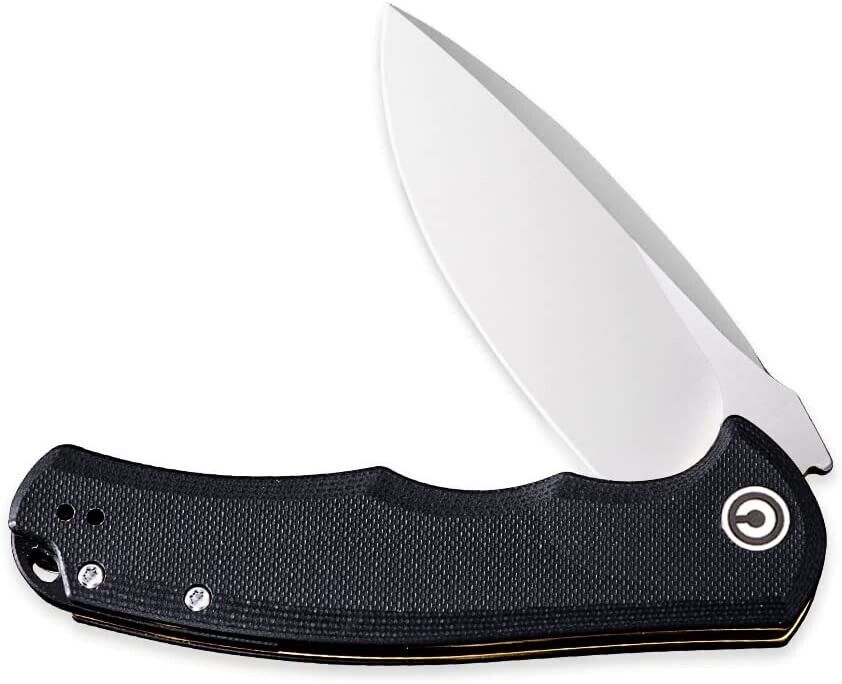 CIVIVI Folding Pocket Knives- Praxis Flipper Liner Lock Knife, 3.75" Satin Blade