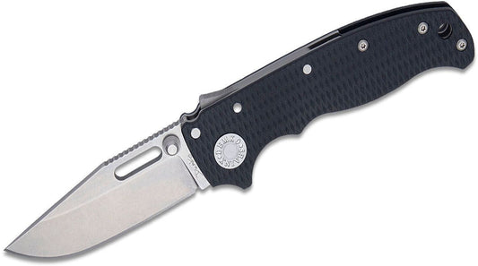 Andrew Demko NEW AD20.5 Clip Point Shark Lock Knife Black G10 Handle CPM-S35VN