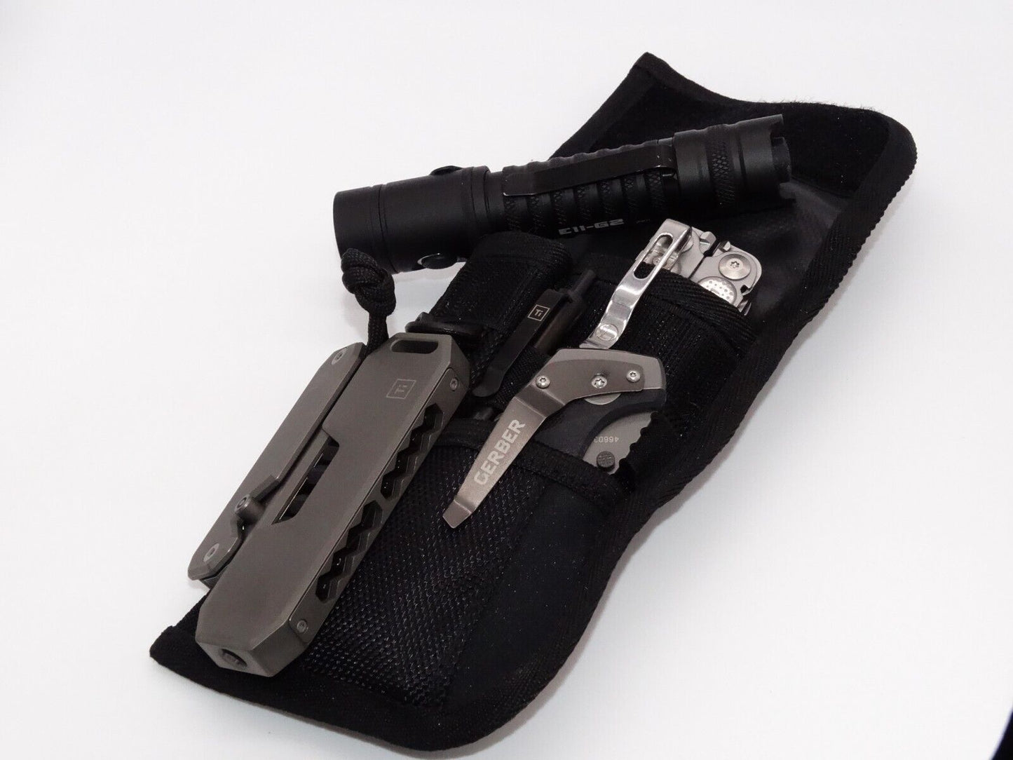 NEW Nite Ize Clip Pock-Its XL Utility Holster Holds Flashlight Multi-Tool Sheath