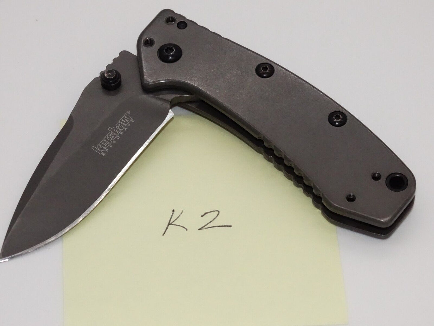 KERSHAW Speedsafe Cryo EDC 1555TI Rick Hinderer Design Assisted Pocket Knife