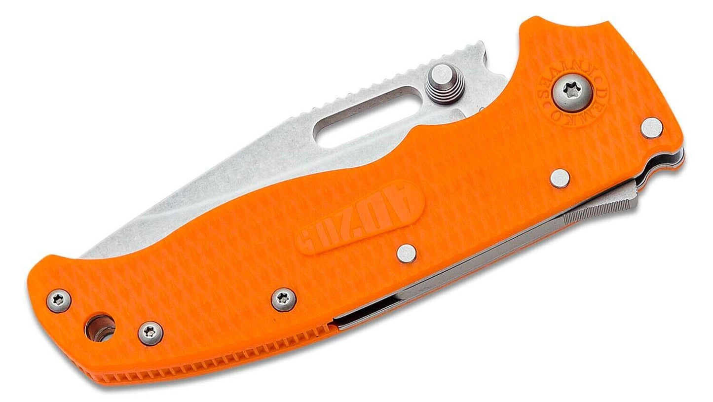 Andrew Demko AD20.5 Shark Lock Folding Knife 3.2" K110 (D2) Clip Point Blade