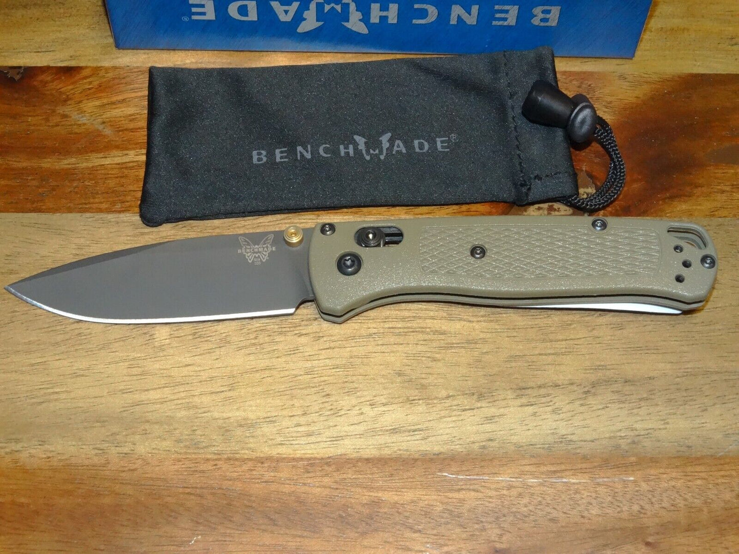 Benchmade 535GRY-1 Bugout 3.24" Gray Cerakote S30V Ranger Green Folding Knife