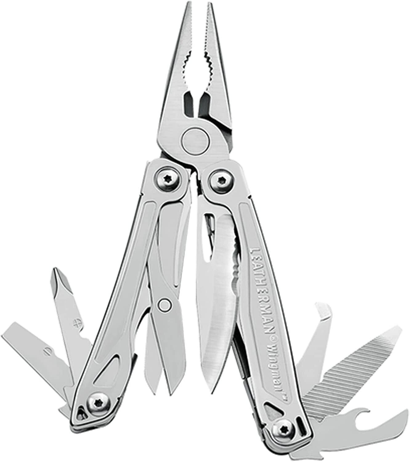 LEATHERMAN, Wingman Multitool and Sheath with Spring-Action Pliers and Scissors