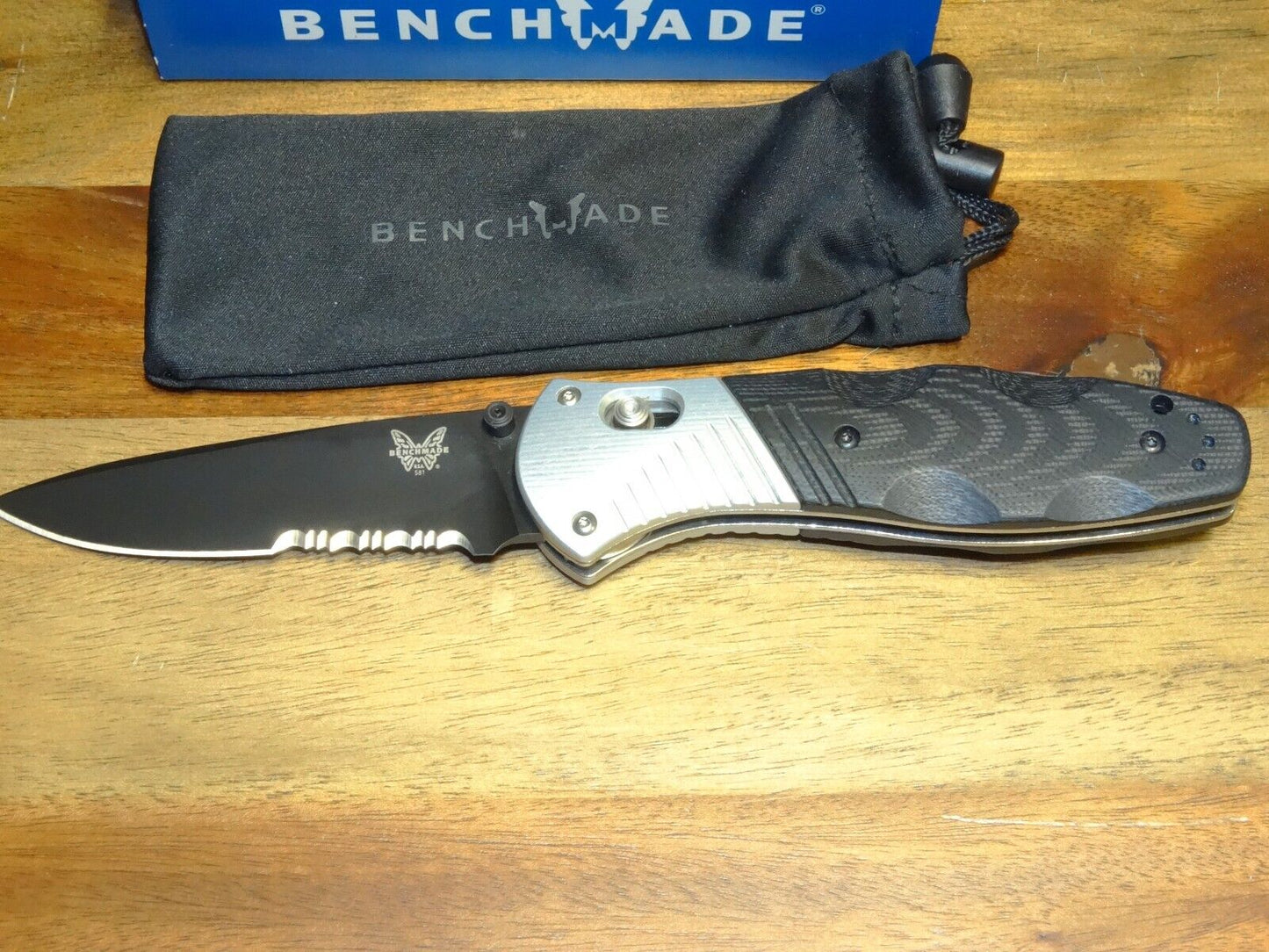 Benchmade 581SBK Barrage Assist Open Folder New In Box Made In USA Discontinued