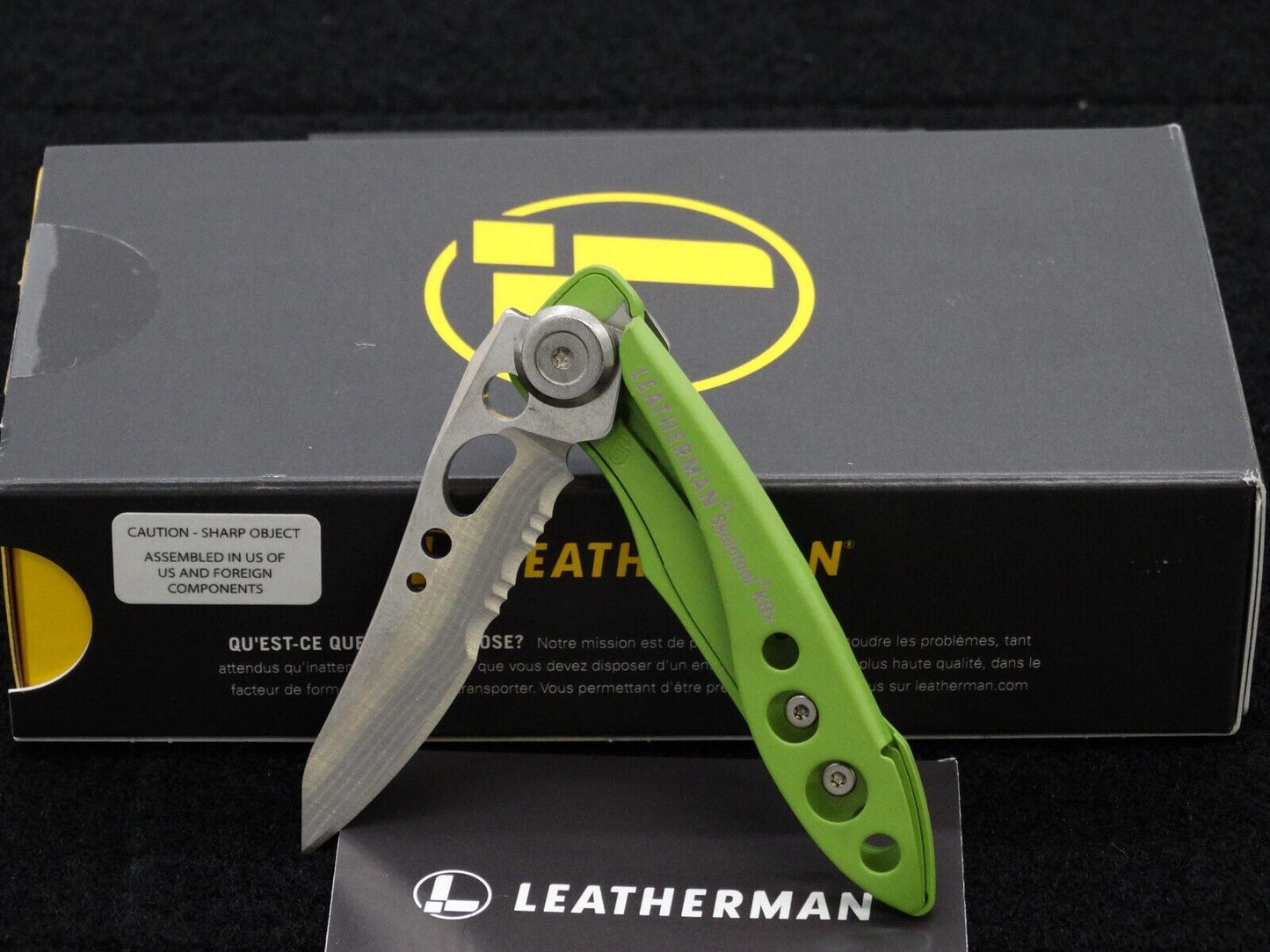 LEATHERMAN Skeletool KBX Pocket Multitool with Knife and Bottle Opener