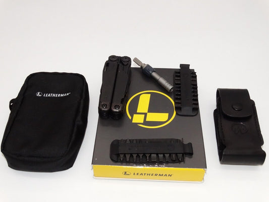 LEATHERMAN Surge Black Oxide / Premium Sheath / Ratchet Driver / Tool Pouch