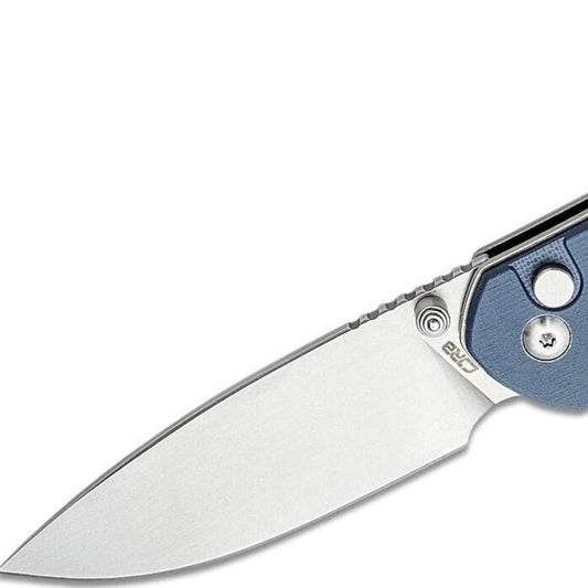 CJRB Cutlery Pyrite Folding Knife 3.11" AR-RPM9 Stonewashed Drop Point Blade,...