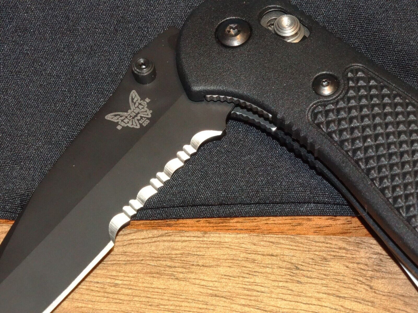 benchmade griptilian combo edge tanto 553SBK-s30v -discontinued-