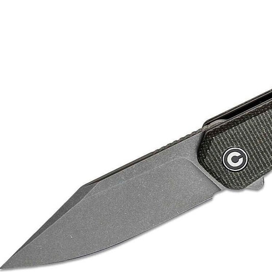 CIVIVI Knives C20077B-3 Relic Flipper Knife 3.48" Nitro-V Stonewashed Clip Point