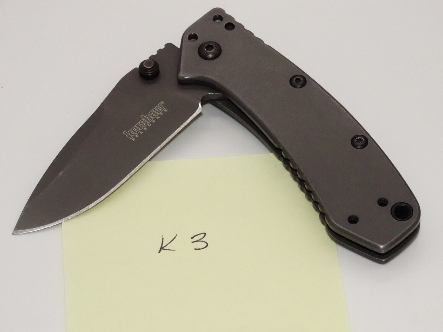 KERSHAW Speedsafe Cryo EDC 1555TI Rick Hinderer Design Assisted Pocket Knife