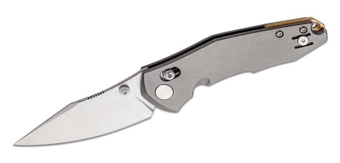 GiantMouse Nazca Titanium, M390, Voxnaes &Anso Design Pocket Knife