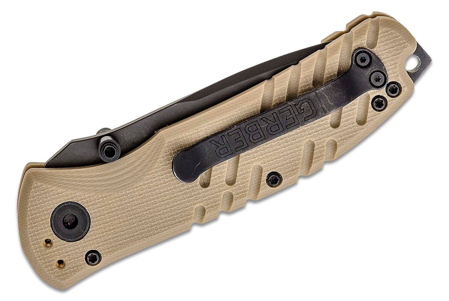 Gerber Propel Downrange AO Assisted Folding Knife 3.5" TAN S30V Tanto **NEW**