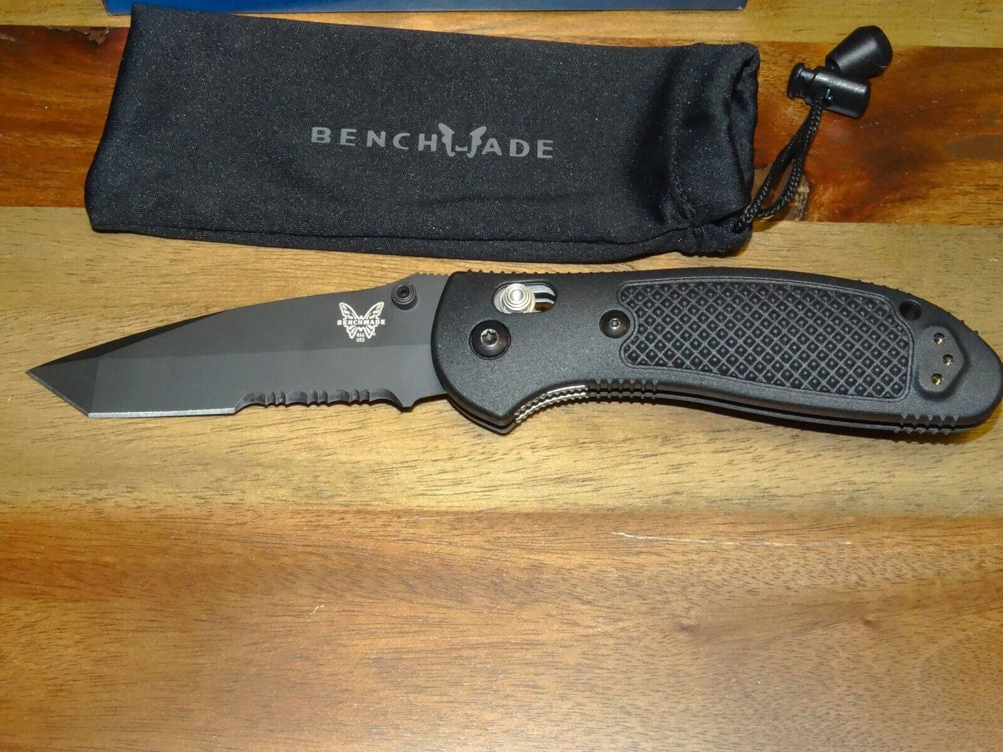 benchmade griptilian combo edge tanto 553SBK-s30v -discontinued-