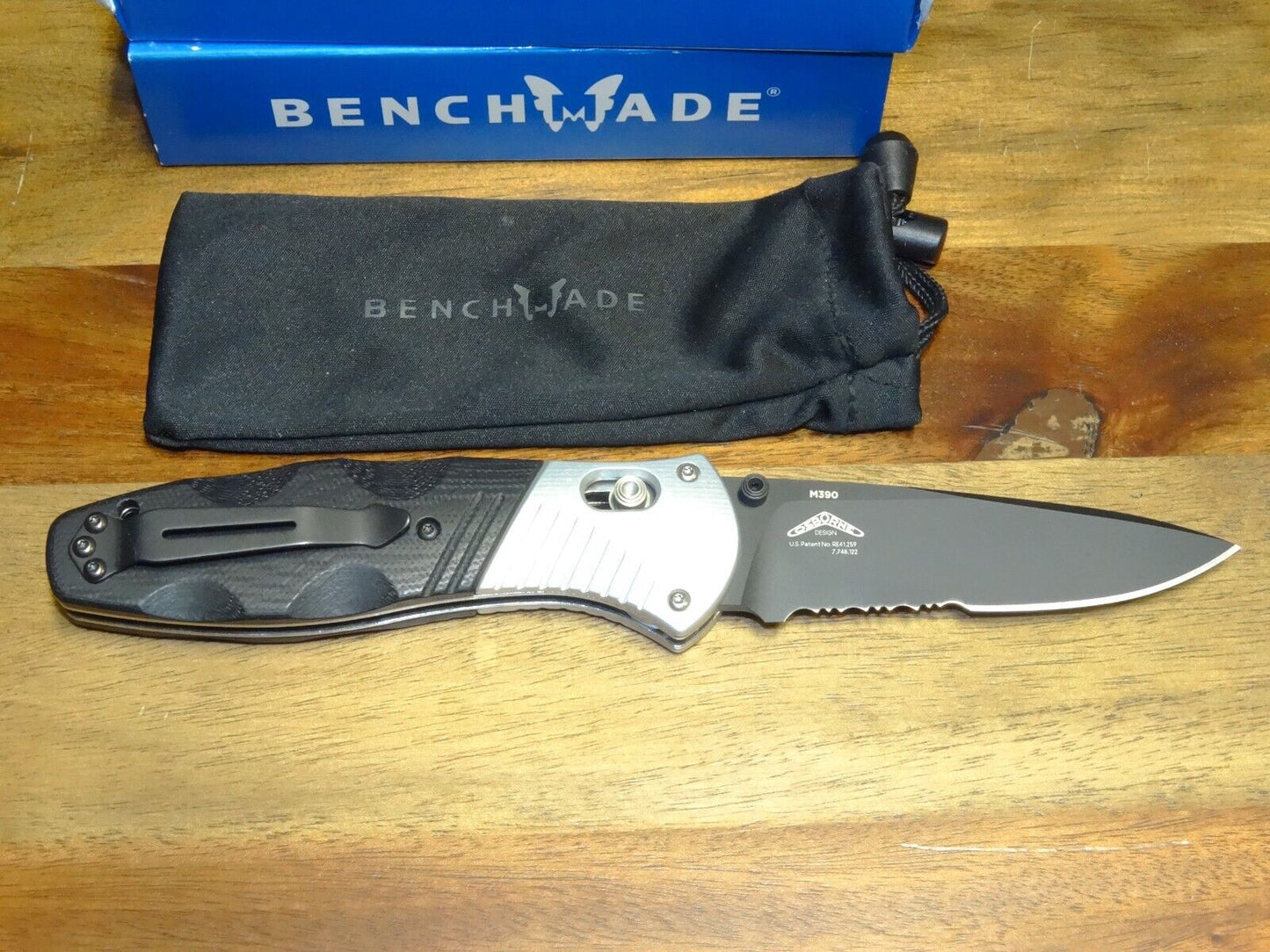 Benchmade 581SBK Barrage Assist Open Folder New In Box Made In USA Discontinued