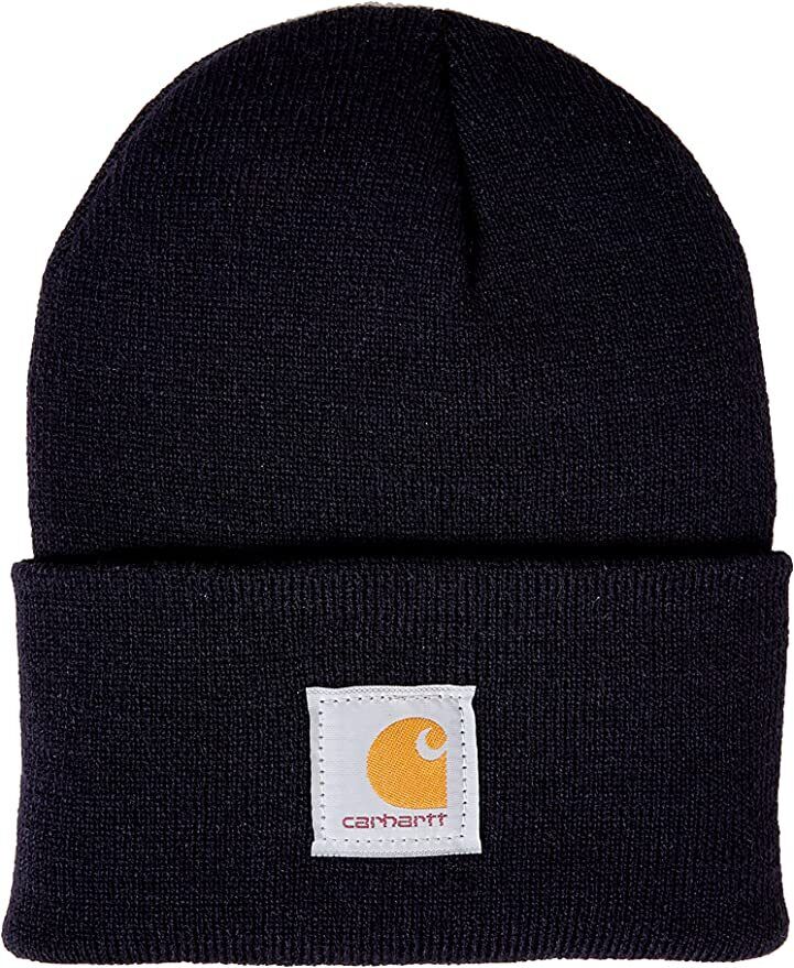 Carhartt Men's Knit Cuffed Beanie, Black, One Size