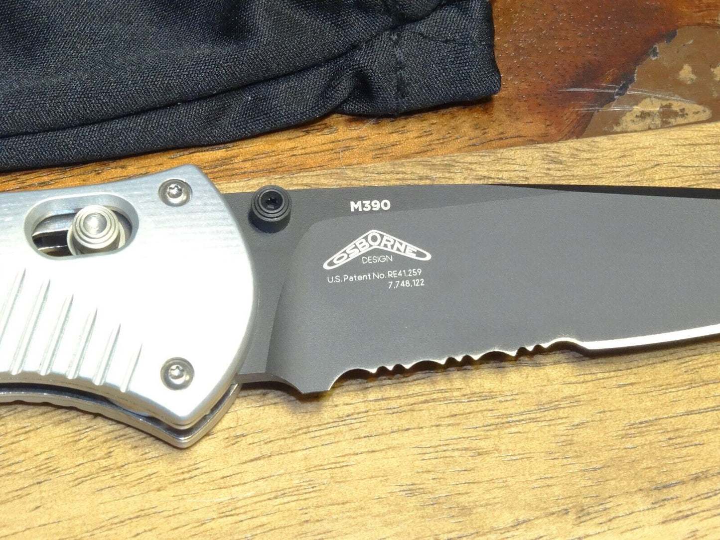 Benchmade 581SBK Barrage Assist Open Folder New In Box Made In USA Discontinued