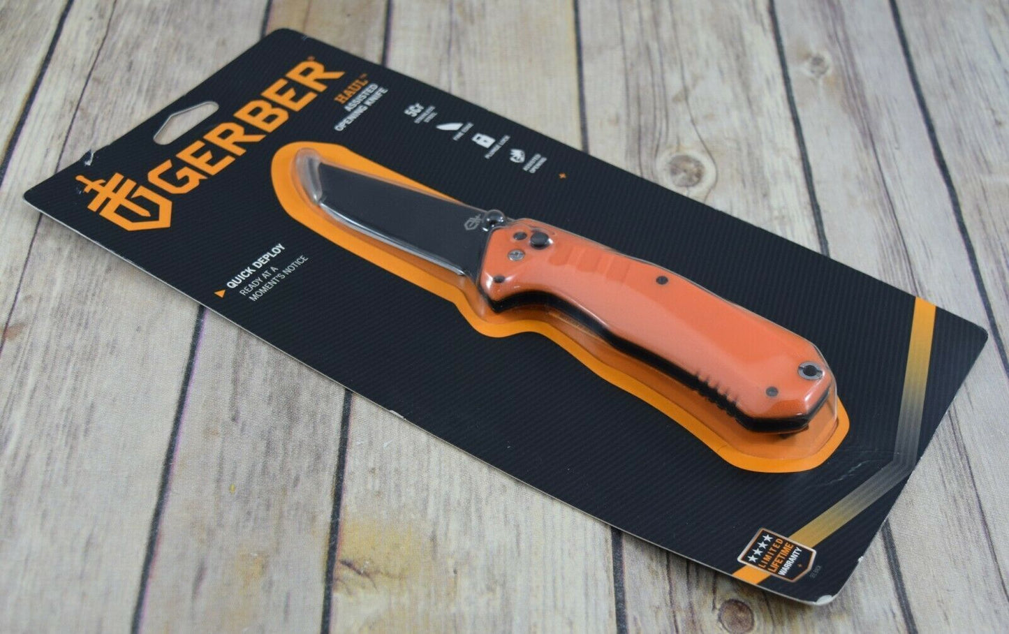 7.90 INCH GERBER HAUL AO OPEN KNIFE RAZOR SHARP BLADE (3) COLORS TO CHOOSE FROM