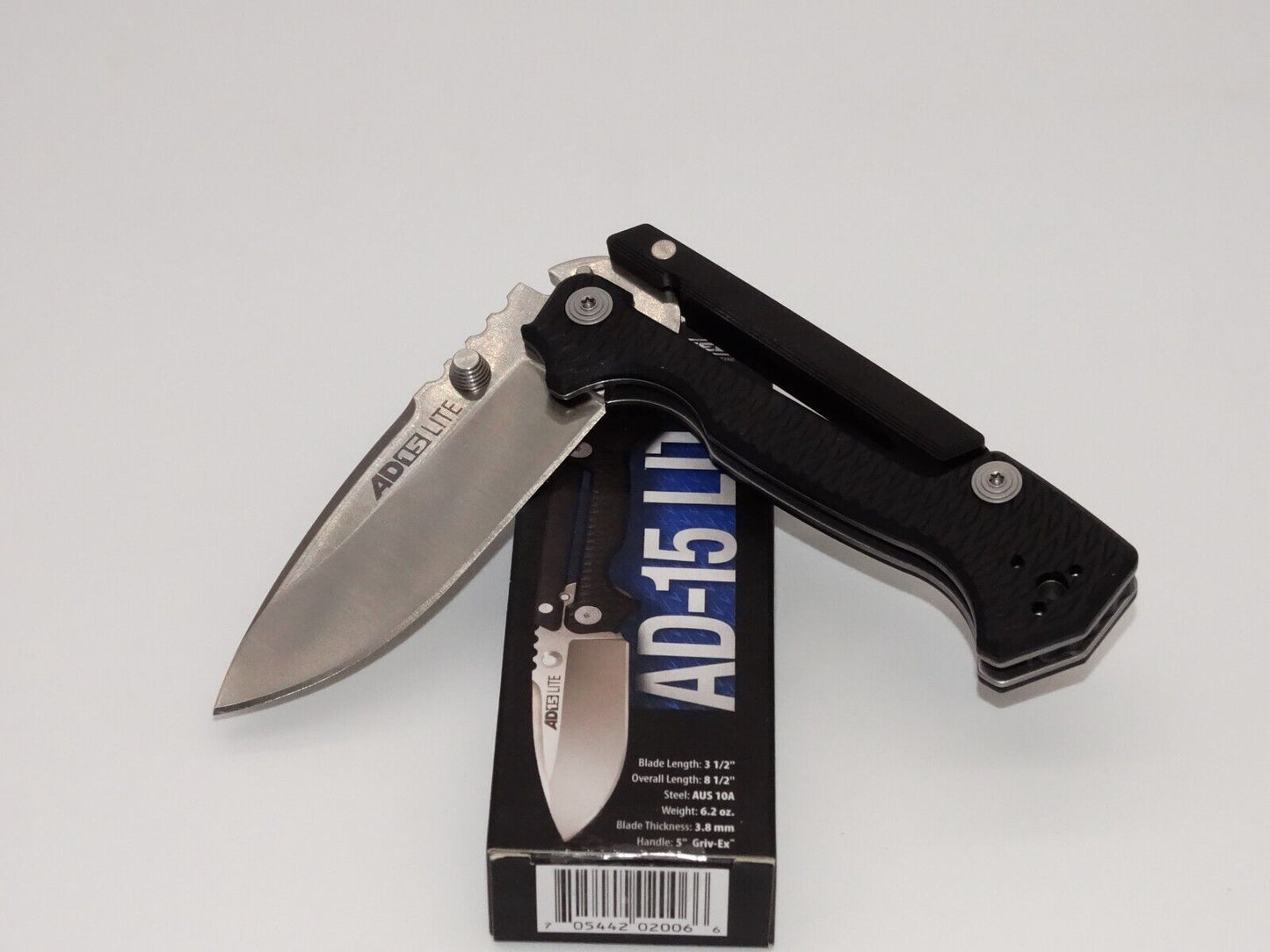 NEW Cold Steel AD-15 Lite Scorpion Lock /3.5"  Inches Blade 8" Overall Length