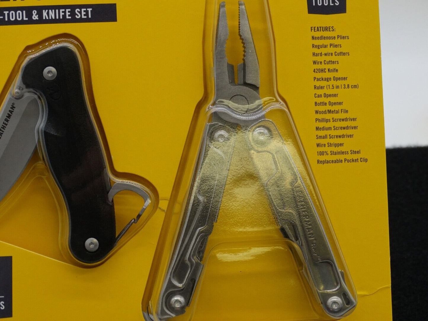 Leatherman REV Multi-tool & Knife SET