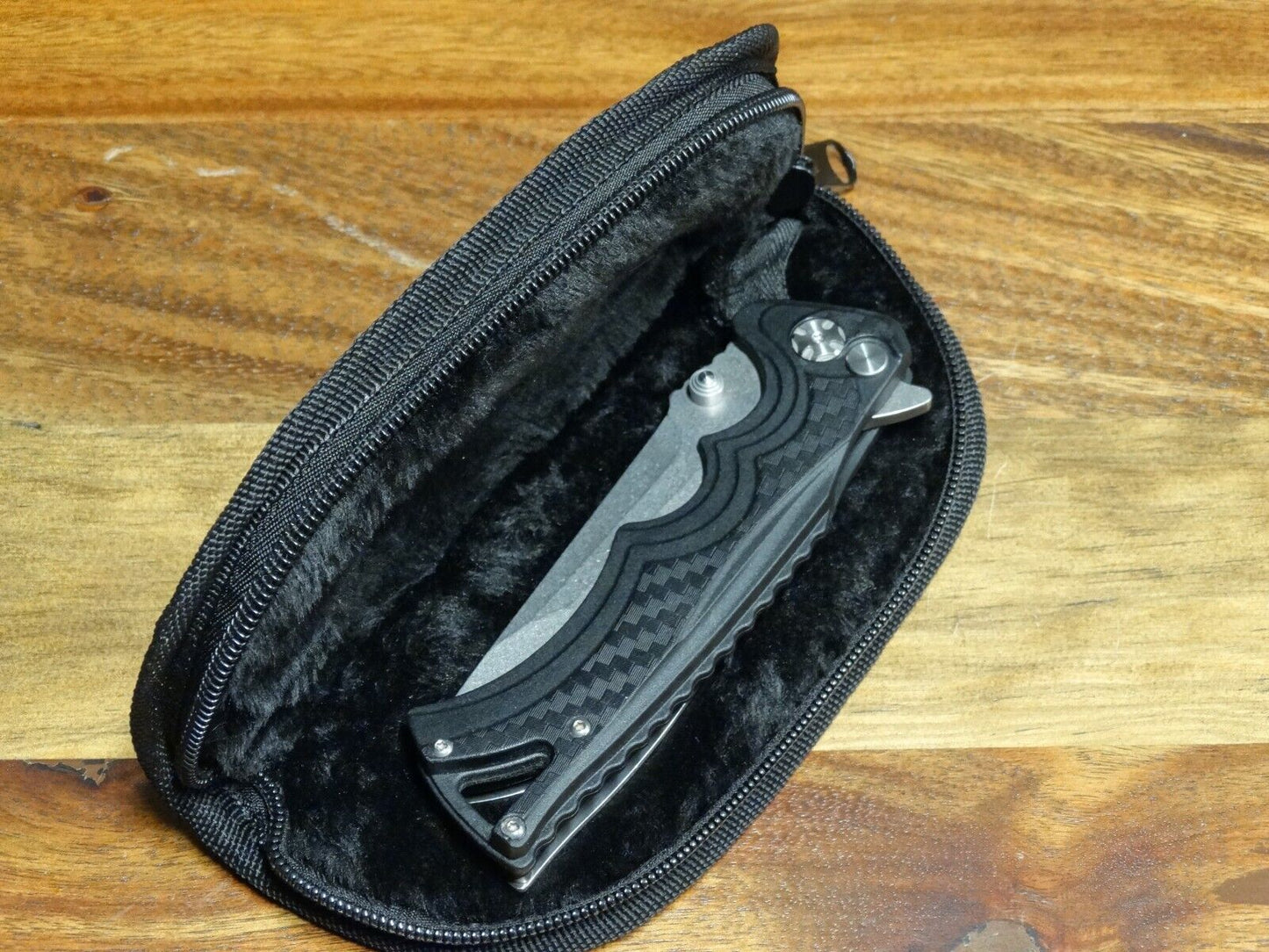 CRKT BT Fighter  Designer Brian Tighe Compact Button Lock Deep Carry Pocket Clip