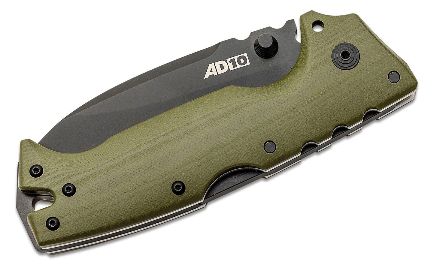 Cold Steel 28DD-ODBK Demko AD-10 Folding Knife 3.5" S35VN Black Drop Point Blade