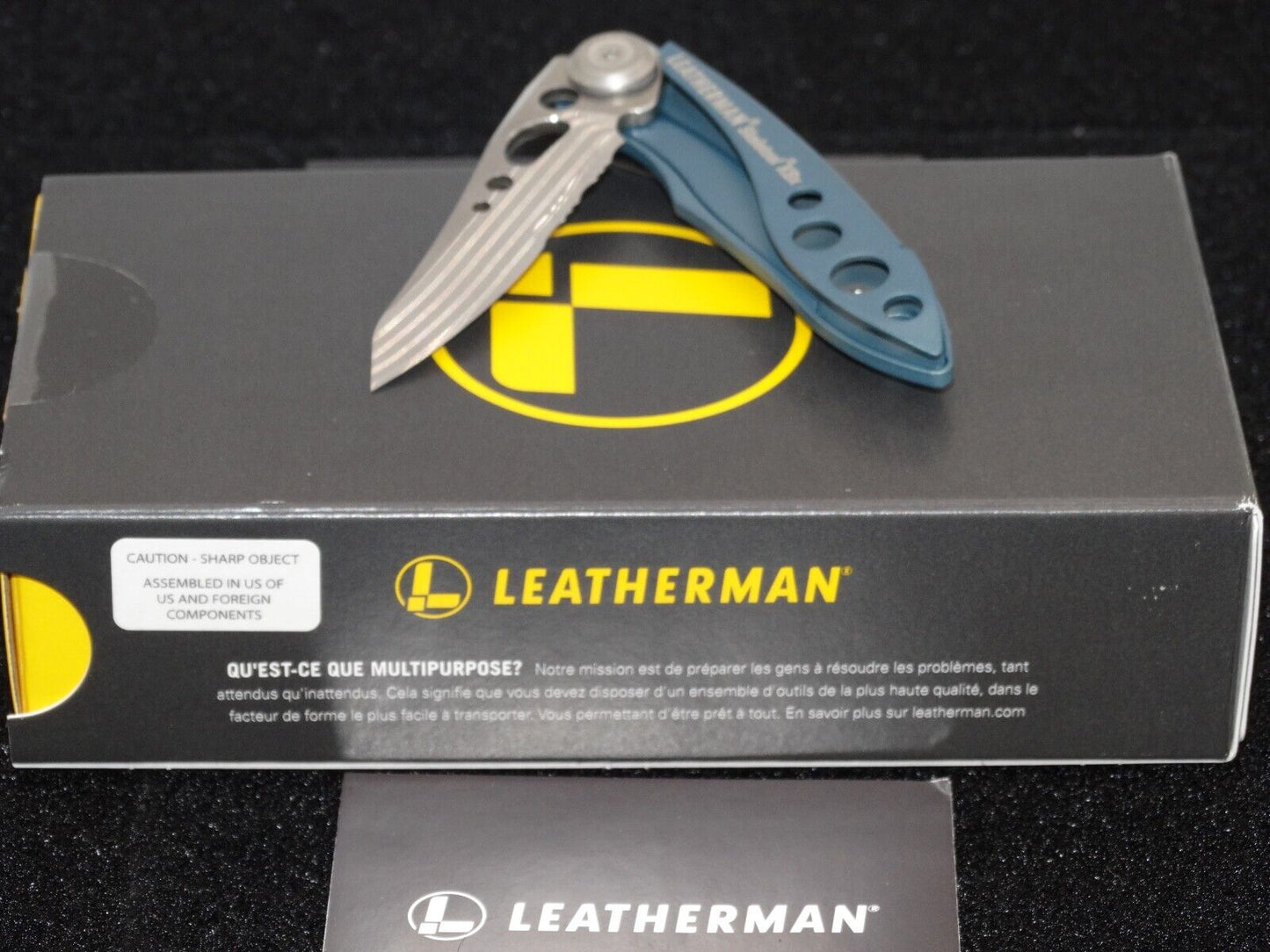 LEATHERMAN Skeletool KBX Pocket Multitool with Knife and Bottle Opener