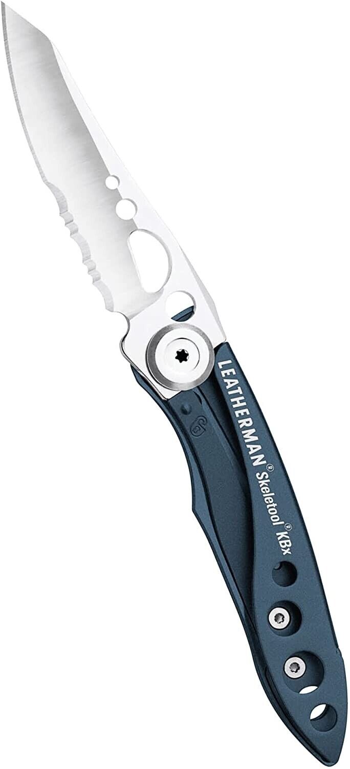 LEATHERMAN Skeletool KBX Pocket Multitool with Knife and Bottle Opener