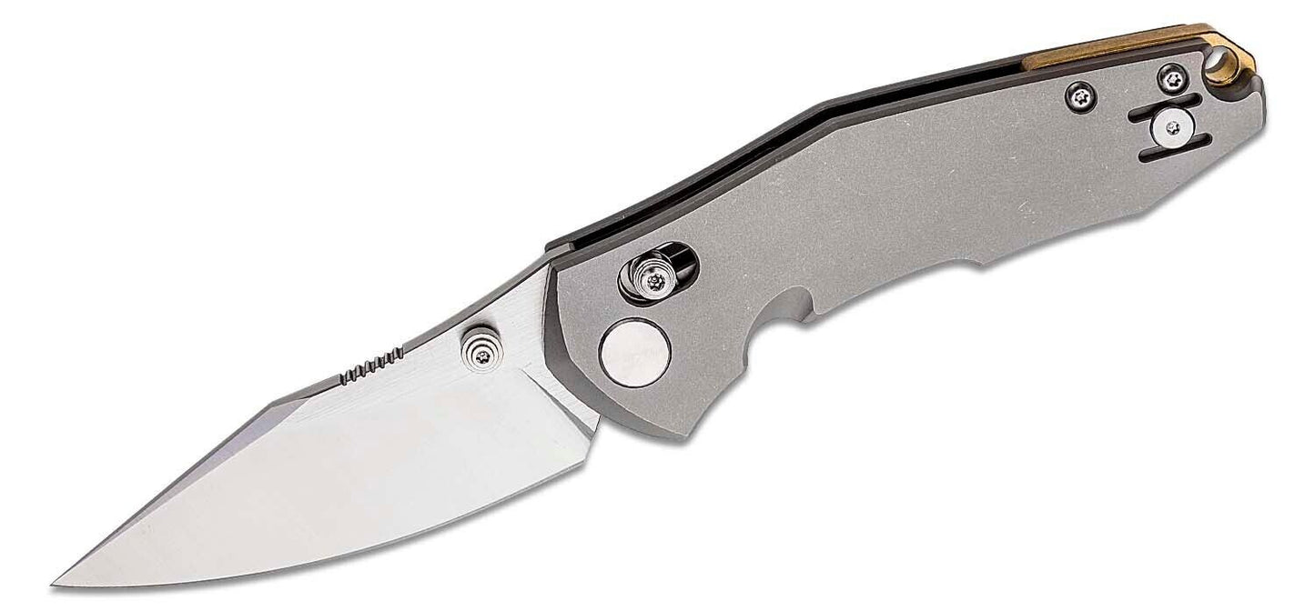 GiantMouse Nazca Titanium, M390, Voxnaes &Anso Design Pocket Knife