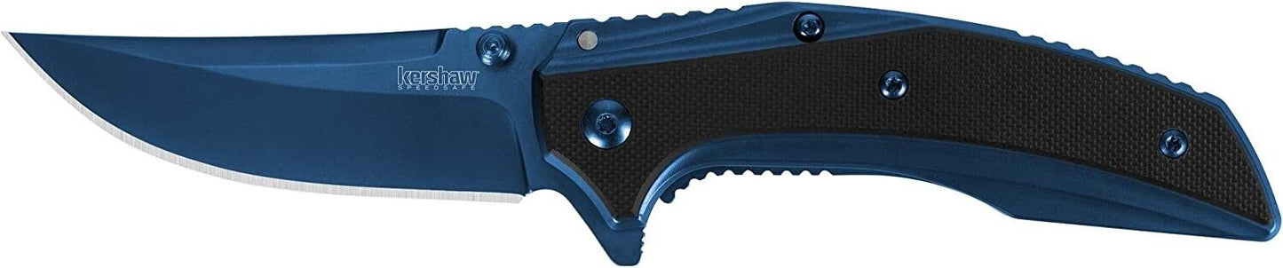 Kershaw Outright Pocketknife (8320); 3-inch Upswept 8Cr13MoV Steel Blade