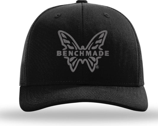 Benchmade Richardson 112 Mid-Pro hat with an embroidered butterfly logo