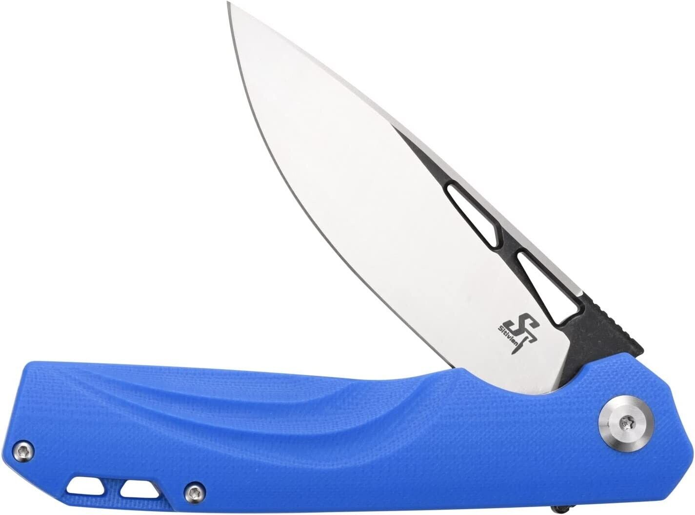 Sitivien ST141 Folding Knife,D2 Steel Blade G10 Handle Pocket Knife EDC Knife