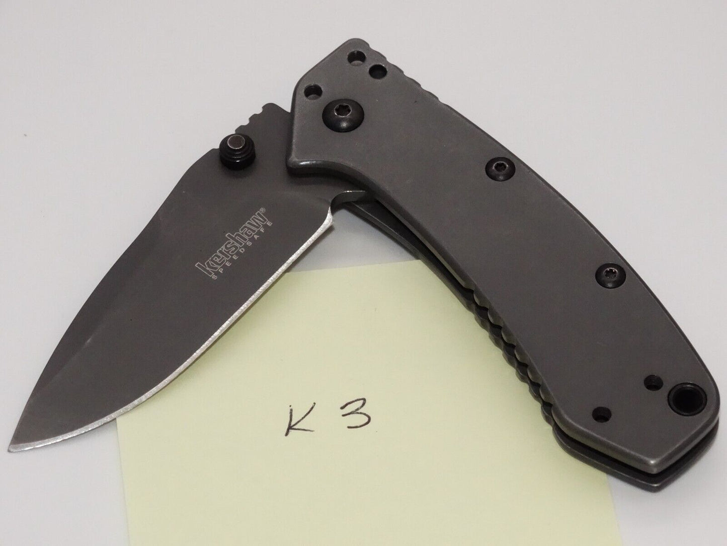 KERSHAW Speedsafe Cryo EDC 1555TI Rick Hinderer Design Assisted Pocket Knife