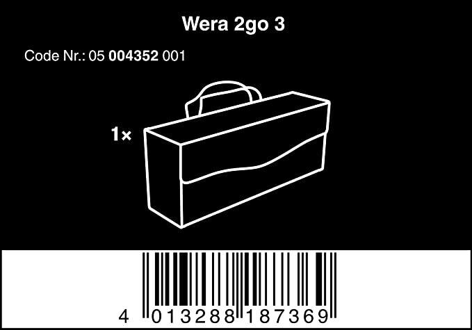 Wera 004352 Wera 2go 3 Tool Box