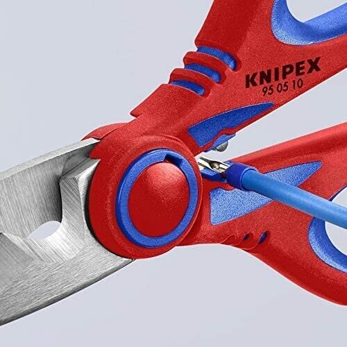 Knipex 6-1/8" Electricians Shears w/Crimper [[[[[[[Free Shipping]]]]]]]]]]