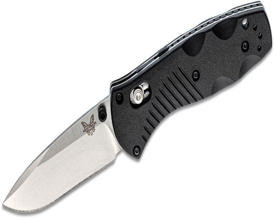 Benchmade 585 Mini-Barrage AXIS-Assisted Folding Knife 2.91" Satin Plain Blade